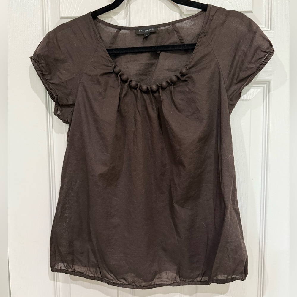 The Limited Brown Top